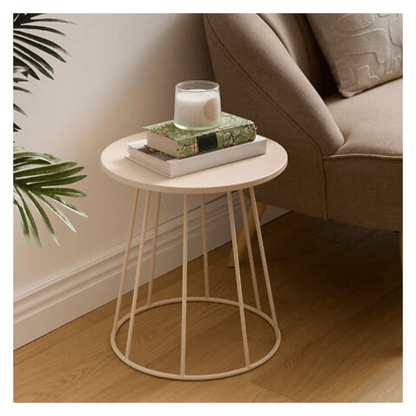 Alpha 55 Table Café Latte Élégante et Moderne