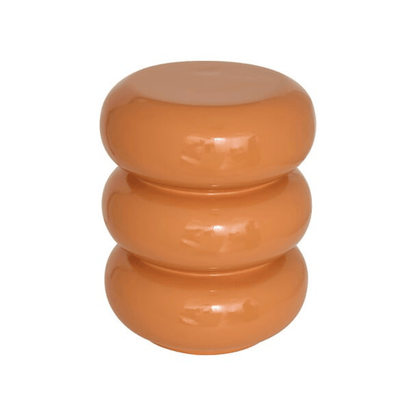 Alpha 55 Table café Stoneto glossy orange design