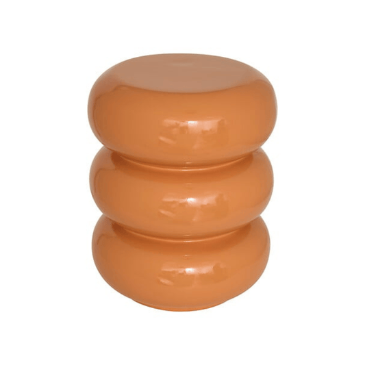 Alpha 55 Table café Stoneto glossy orange design