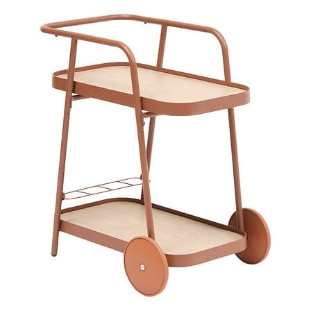 Alpha 55 Table d'appoint Easiness Marron acajou