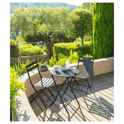 Alpha 55 Table de Jardin Ronde Pratique et Élégante