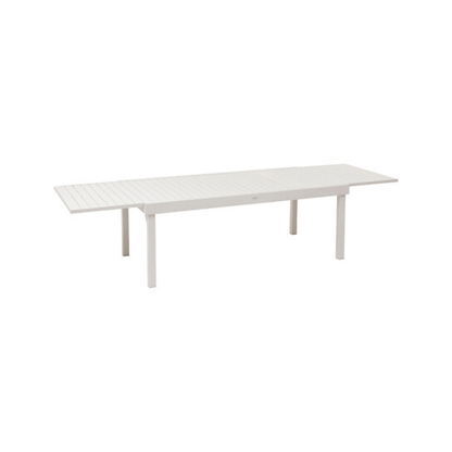 Alpha 55 Table extensible Piazza 12 places en aluminium