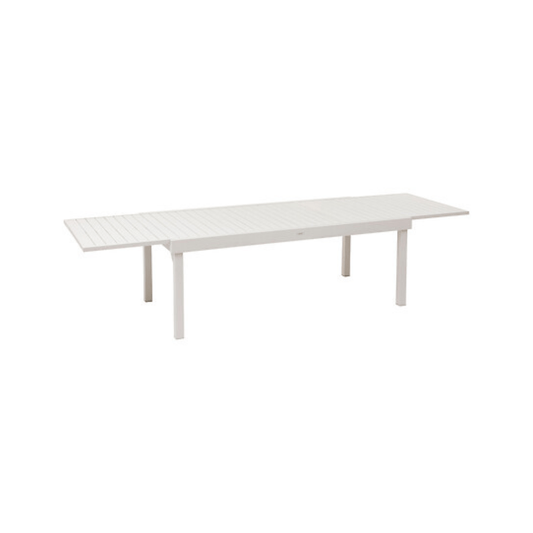 Alpha 55 Table extensible Piazza 12 places en aluminium