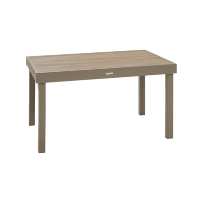 Alpha 55 Table Piazza extensible 10 places en verre truffe