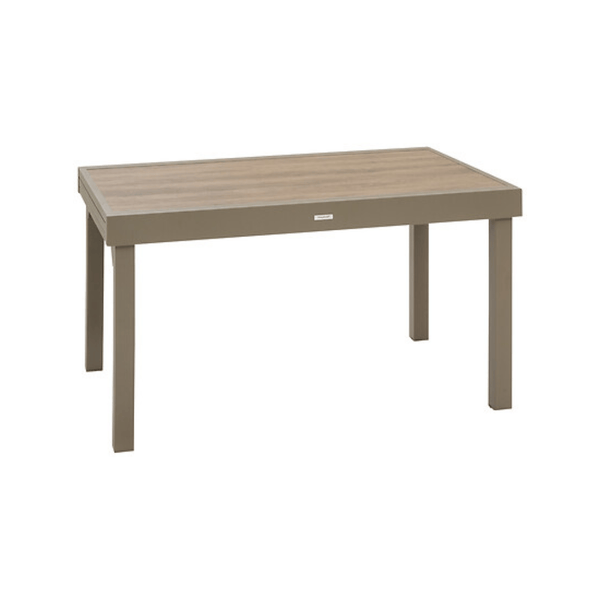 Alpha 55 Table Piazza extensible 10 places en verre truffe