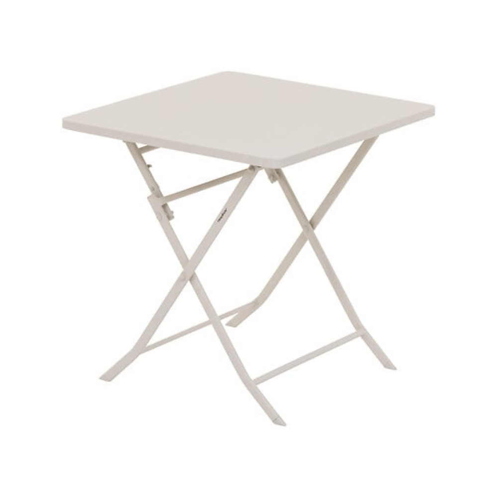 Alpha 55 Table pliante carrée Greensboro 2 places argile