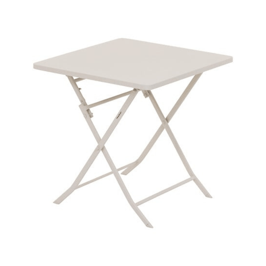 Alpha 55 Table pliante carrée Greensboro 2 places argile