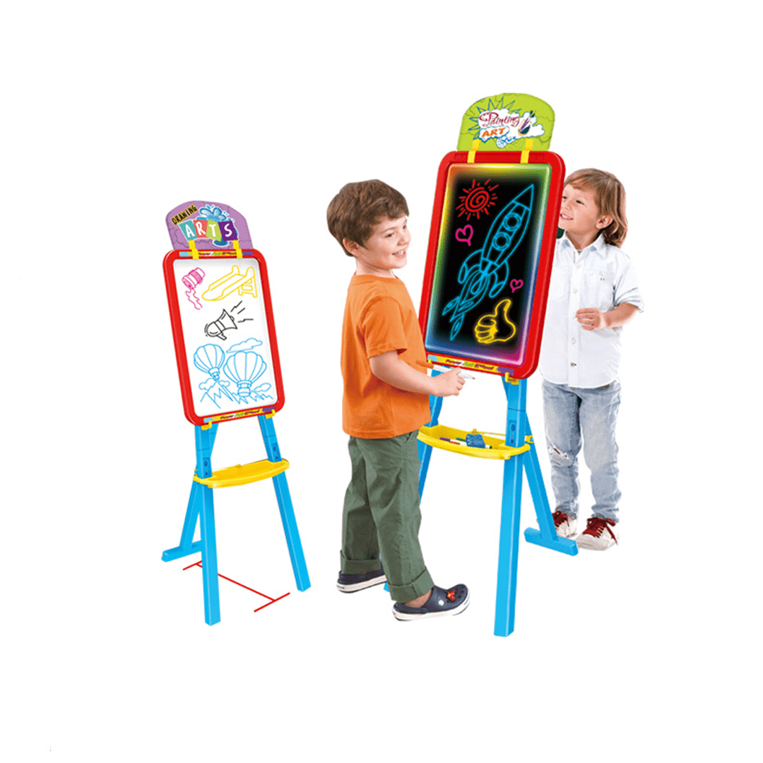 Alpha 55 Tableau double face 99x38x41 cm 3 en 1 avec LED