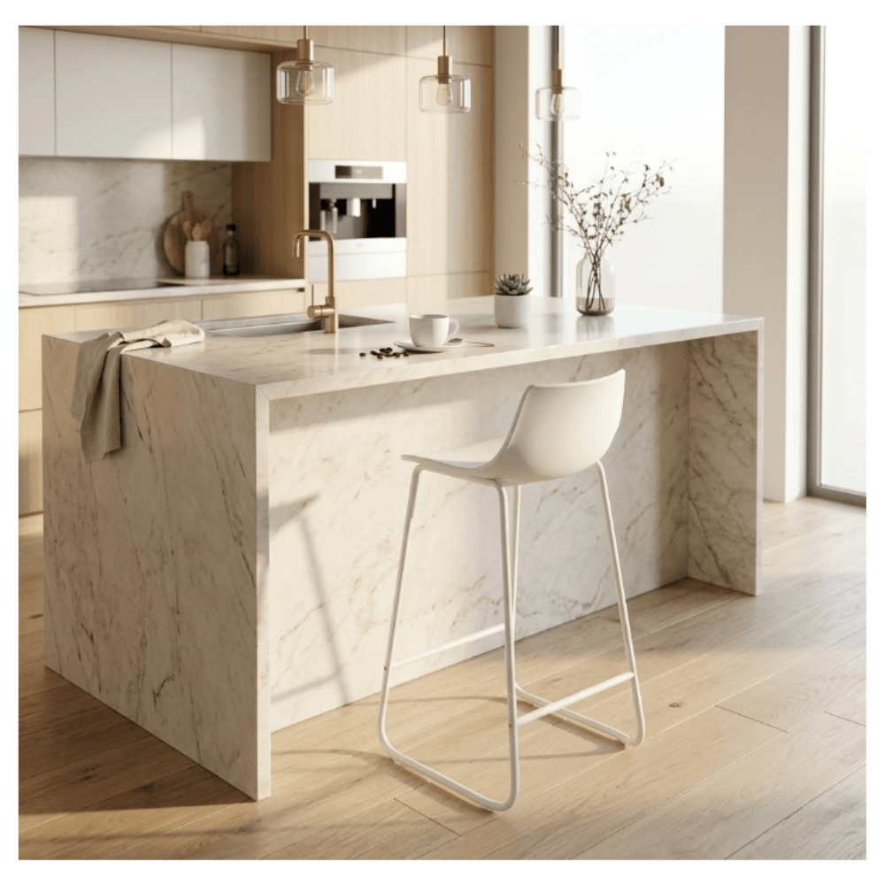 Alpha 55 Tabouret de bar otac en métal moderne