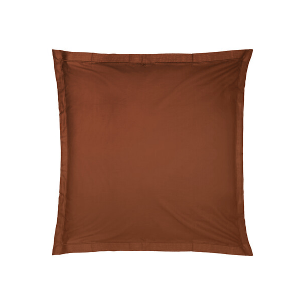 Alpha 55 Taie d’Oreiller 63 x 63 cm Coton Terracotta