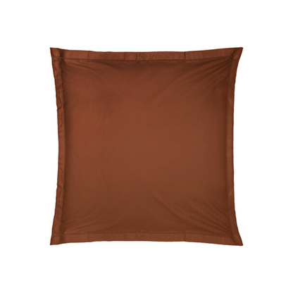 Alpha 55 Taie d’Oreiller 63 x 63 cm Coton Terracotta