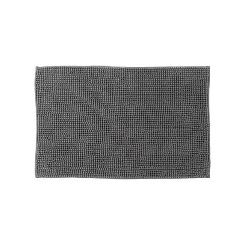 Alpha 55 Tapis de bain chenille Colors béton doux