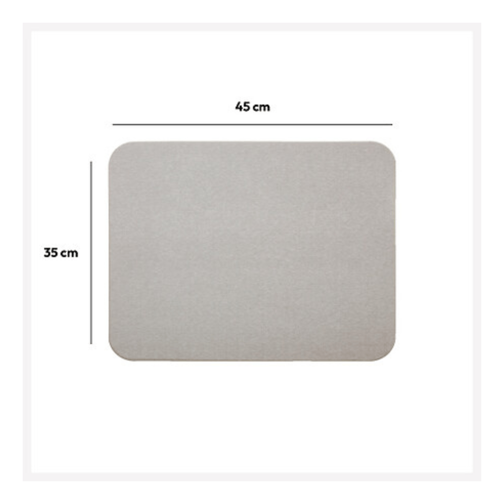 Alpha 55 Tapis de Bain Diatomite Absorbant et Moderne