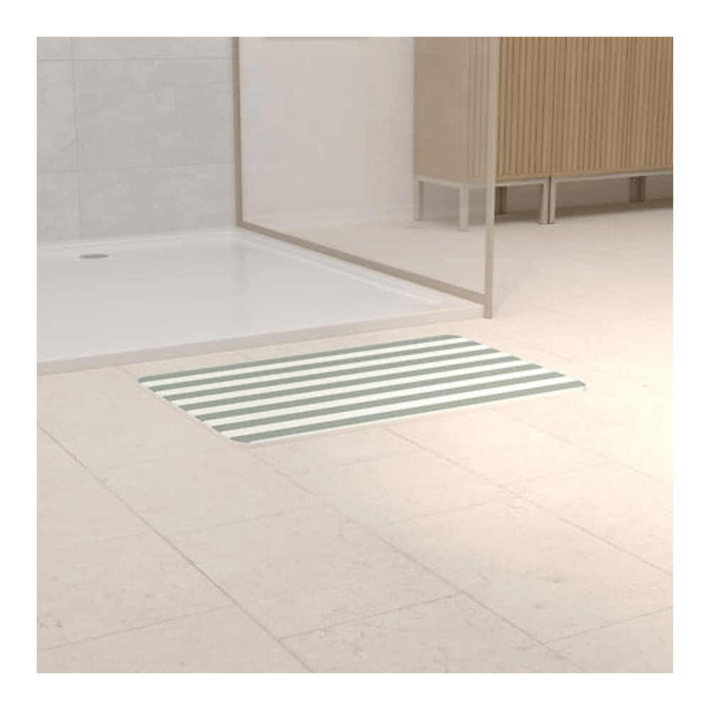 Alpha 55 Tapis de Bain Strio en Diatomite Absorbant