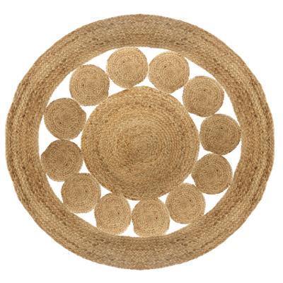 Alpha 55 Tapis rond jute D 120