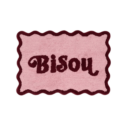 Alpha 55 Tapis tufté festons Chérie rose doux et décoratif