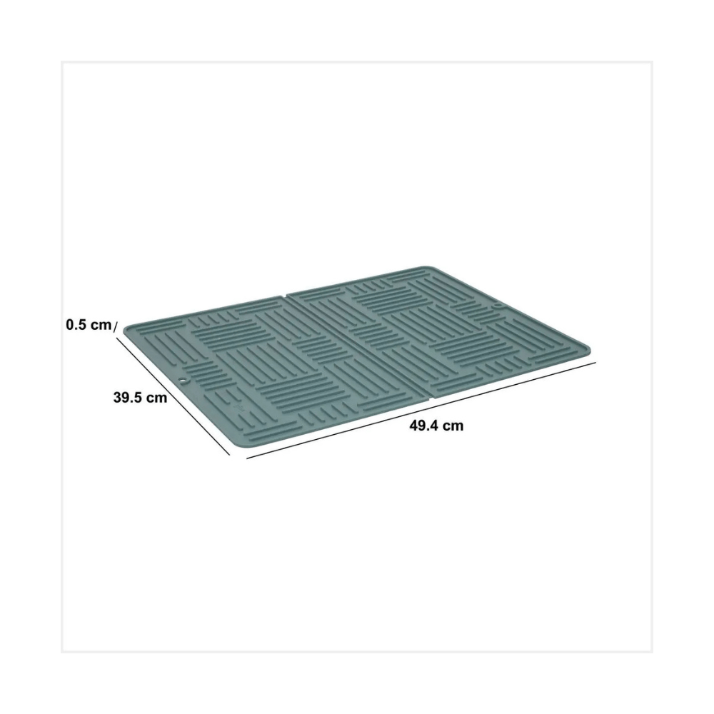 Alpha 55 Tapis vaisselle pliant en silicone – Pratique & compact
