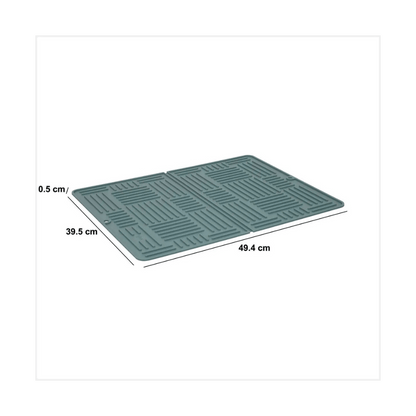 Alpha 55 Tapis vaisselle pliant en silicone – Pratique & compact