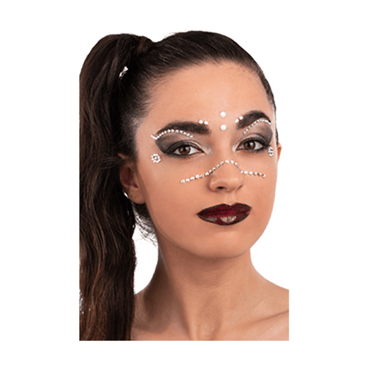 Alpha 55 tatoo Tatouage Décoratif Yeux Strass Halloween