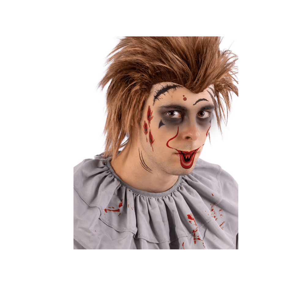 Alpha 55 tatoo Tatouage Visage Cicatrices Clown Halloween