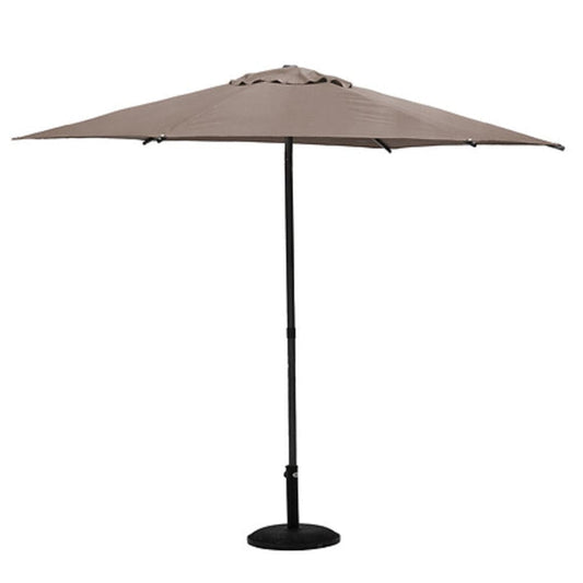 Alpha 55 Taupe Parasol droit rond