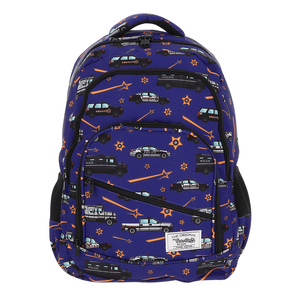 Alpha 55 Teenpack, Sac-à-dos 3 compartiments "Police"