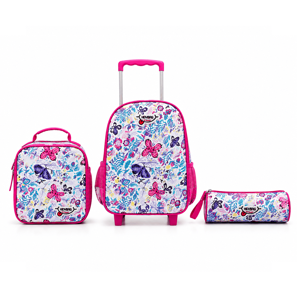 Alpha 55 Teenpack Set Trio Trolley 12" Butterfly