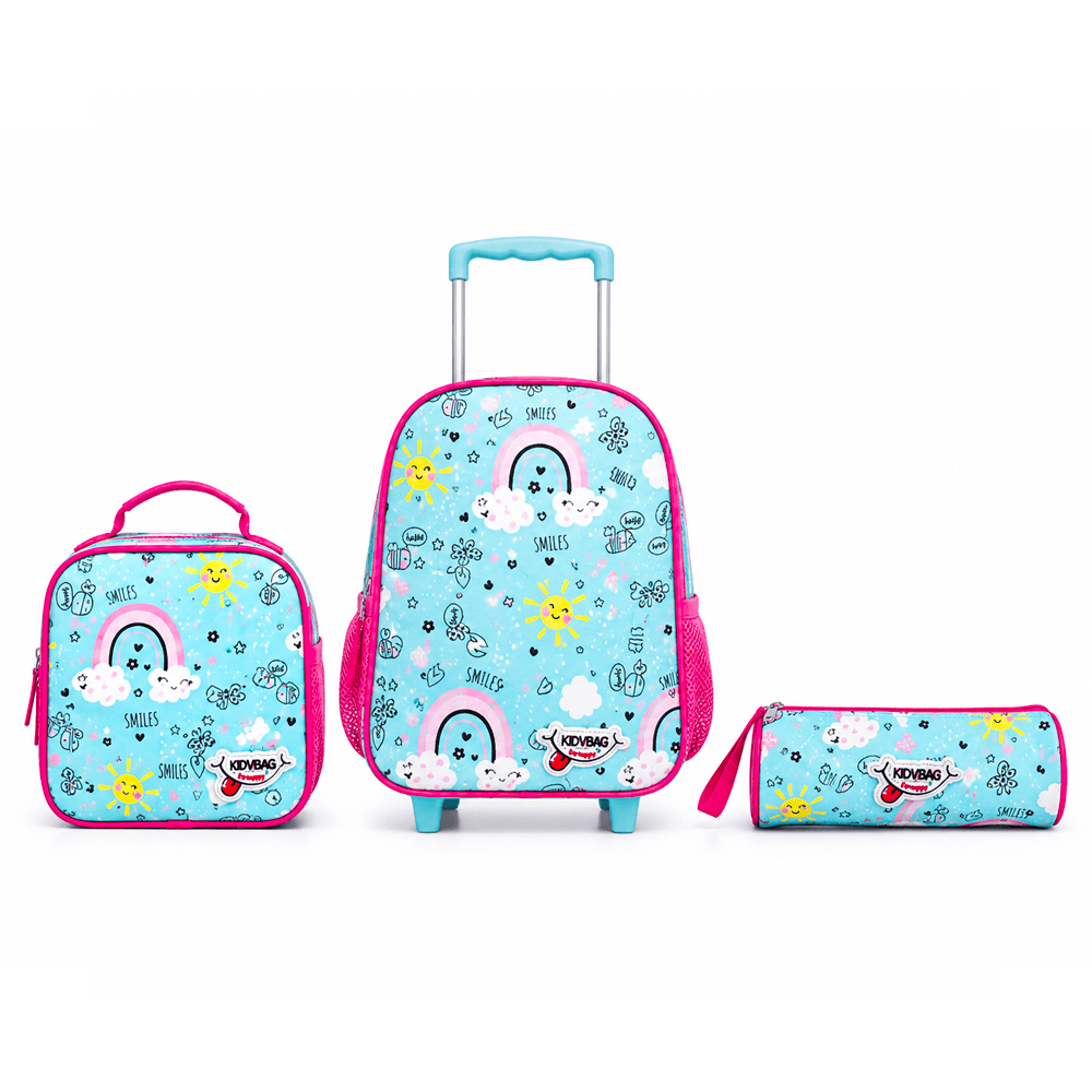 Alpha 55 Teenpack Set Trio Trolley 12" Butterfly