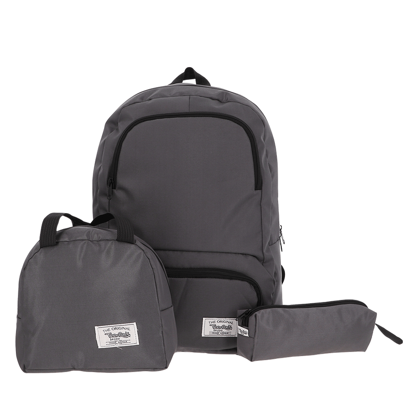 Alpha 55 Teenpack, Trio uni"Gris"