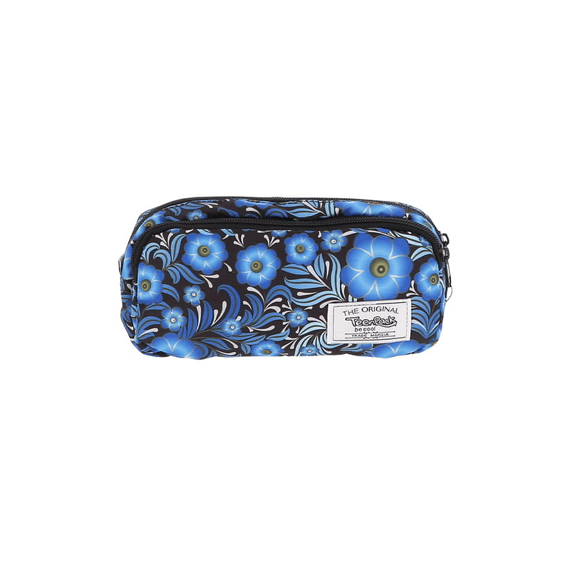 Alpha 55 Teenpack, Trousse 2 compartiments "Fleurs"