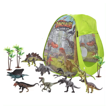 Alpha 55 Tente pop-up dinosaurs avec miniatures