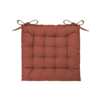 Alpha 55 Terracotta Galette de Chaise 38 x 38 cm