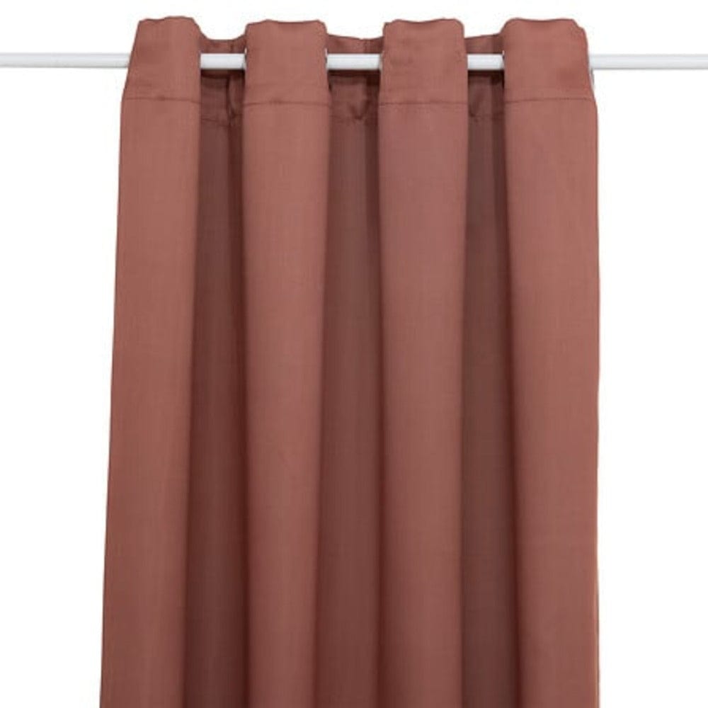 Alpha 55 Terracotta Lot de 2 rideaux occultants