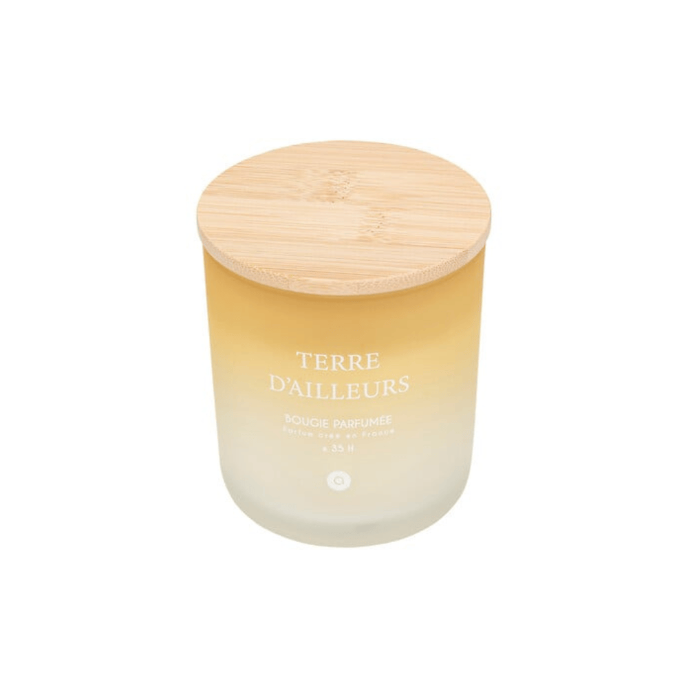 Alpha 55 Terre d'Ailleurs Bougie Parfumée Sana 255 g en Pot Verre