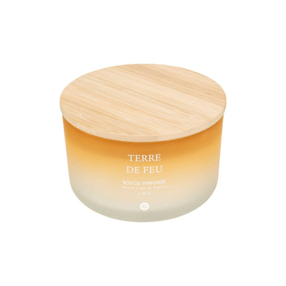 Alpha 55 Terre de Feu Bougie Parfumée Sana 420 g en Pot Verre