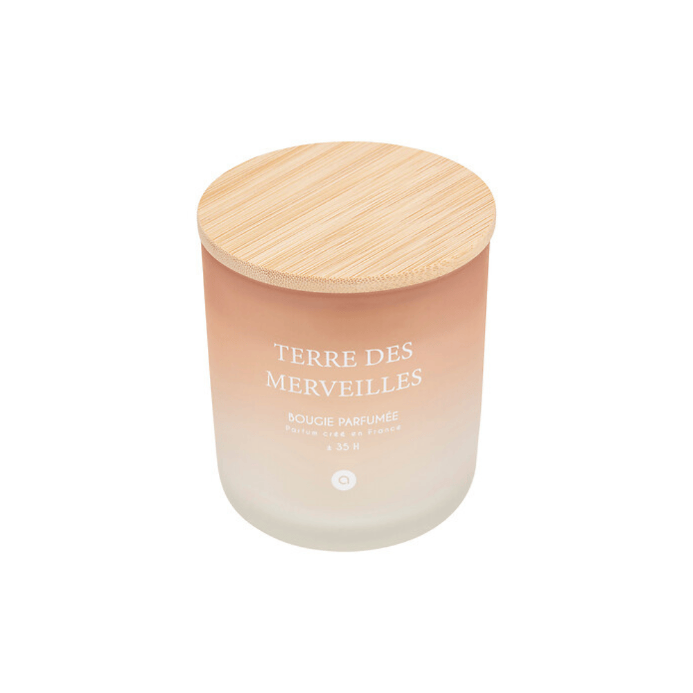 Alpha 55 Terre des Merveilles Bougie Parfumée Sana 255 g en Pot Verre