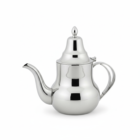 Alpha 55 Théière Argentée 0,4L Design Simple