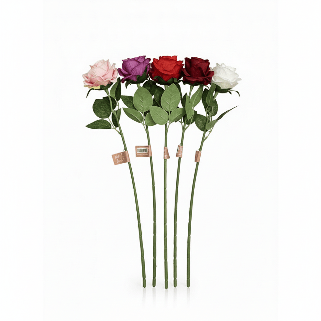 Alpha 55 Tige de Rose Artificielle Prestige - Décoration Florale