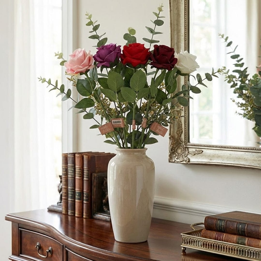 Alpha 55 Tige de Rose Artificielle Prestige - Décoration Florale