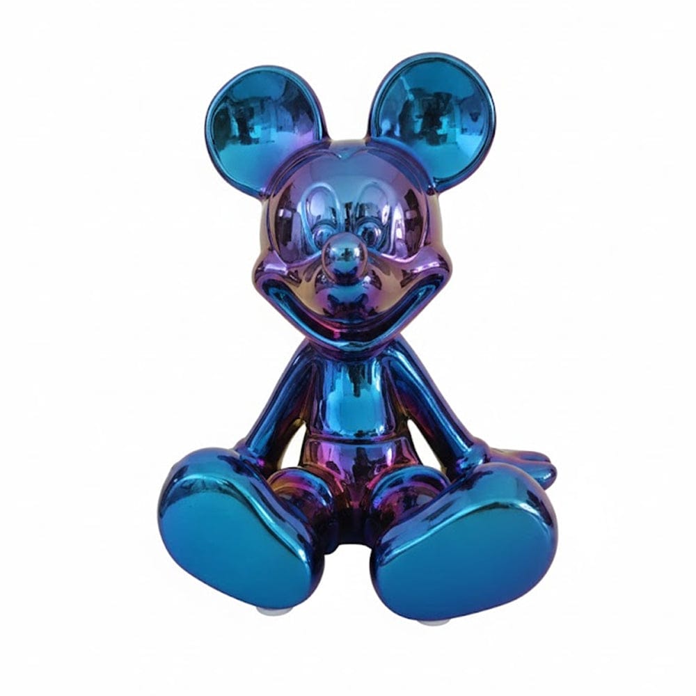 Alpha 55 Tirelire en céramique irisée Mickey assis