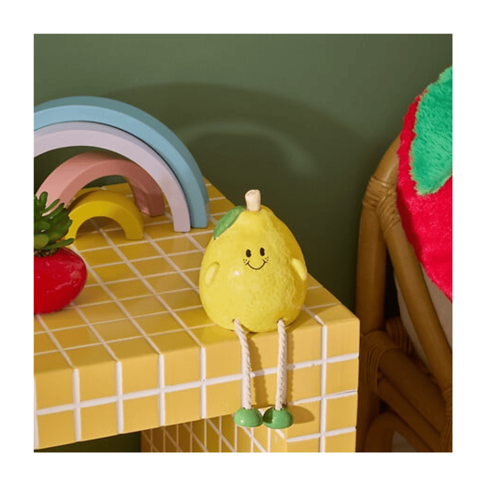 Alpha 55 Tirelire Tutti Frutti en dolomite – déco fun