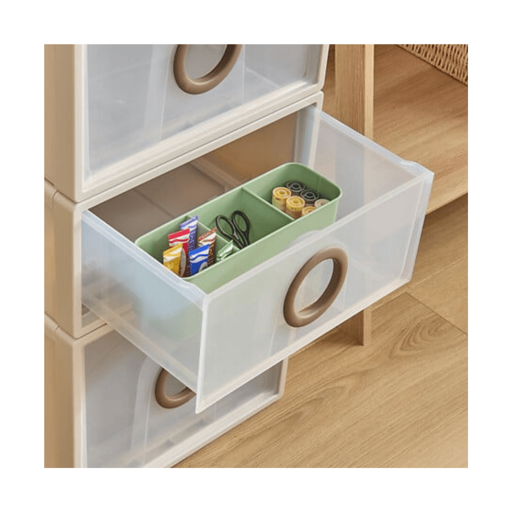Alpha 55 Tiroir Empilable Tide'n Stak 16 L Transparent