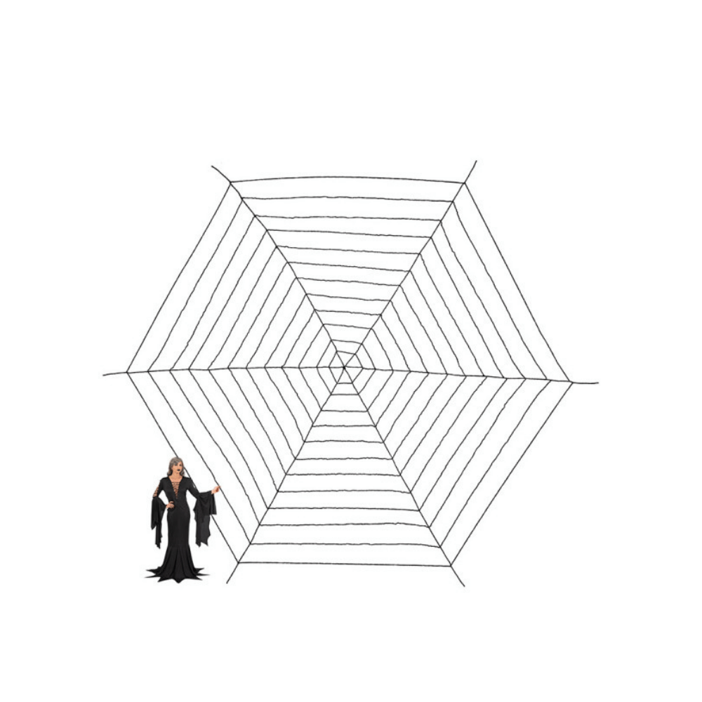 Alpha 55 Toile d’araignée géante en chenille – Halloween Alpha55