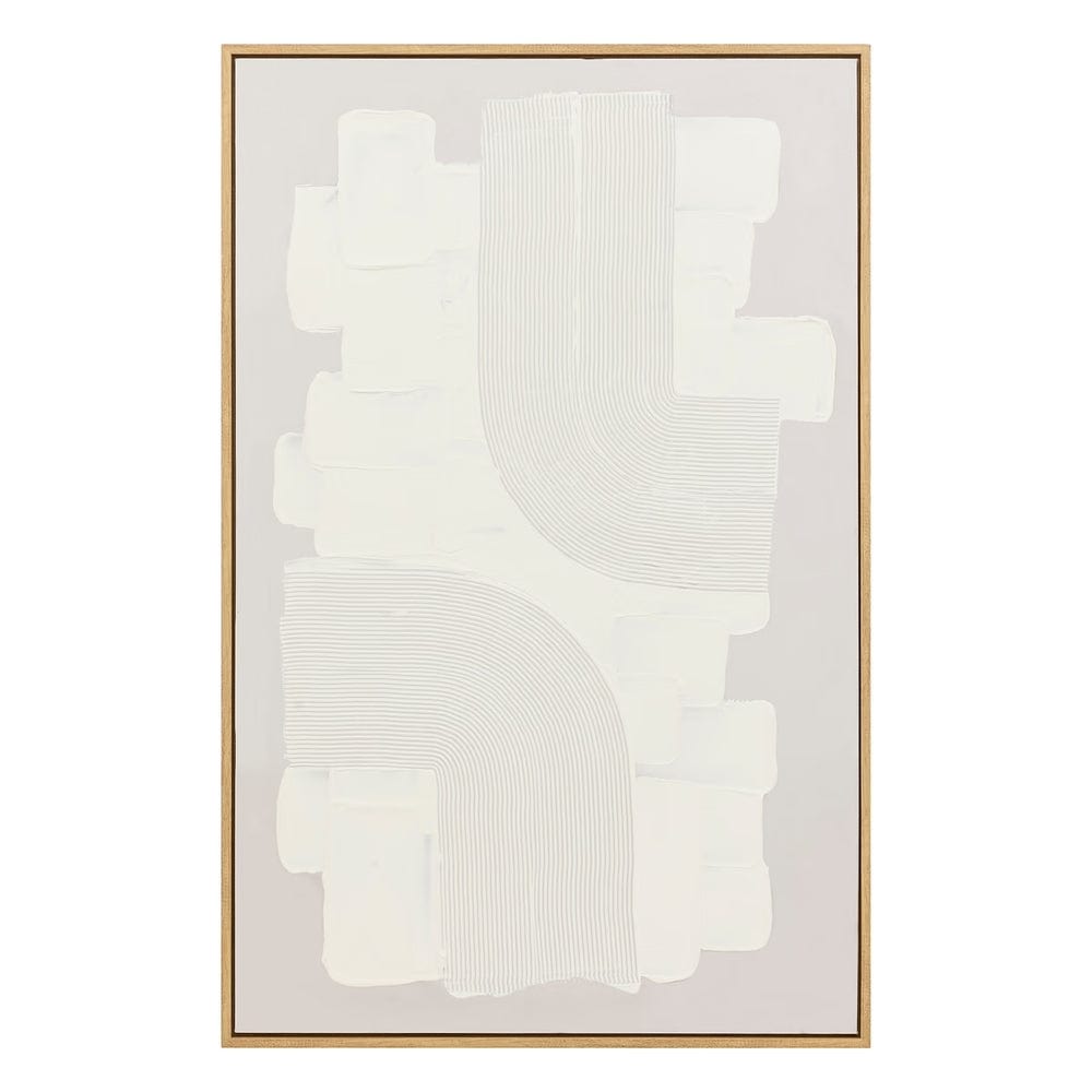 Alpha 55 Toile peinte encadrée "Mahala"