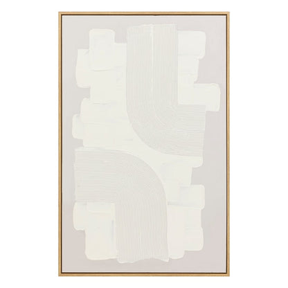 Alpha 55 Toile peinte encadrée "Mahala"