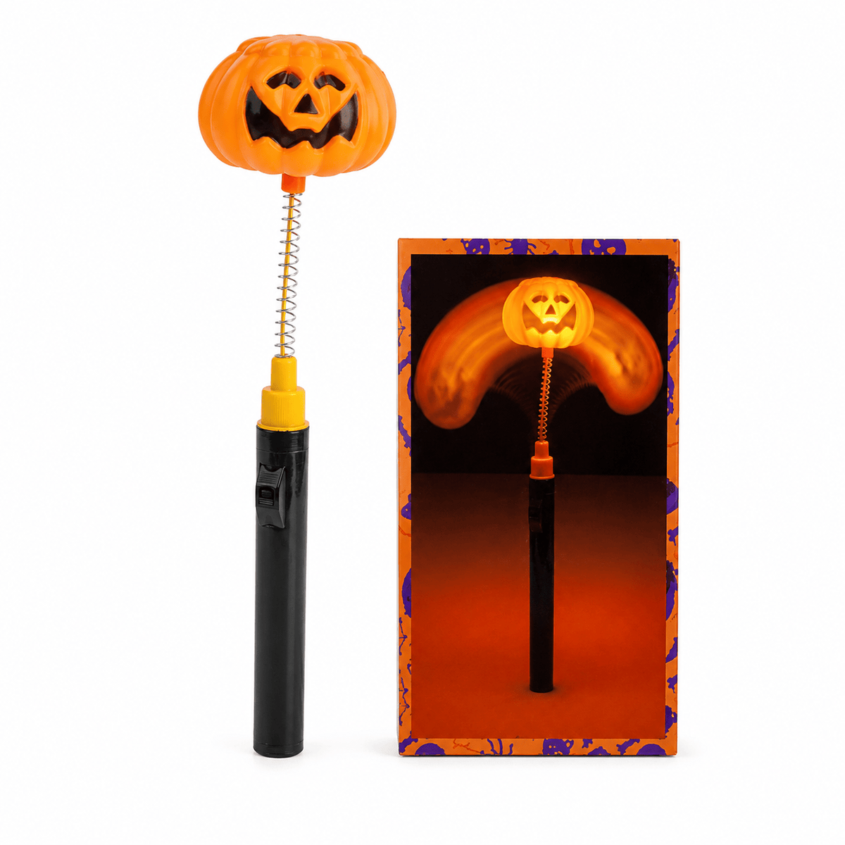Alpha 55 Torche Halloween Citrouille 14 cm – Déco Lumineuse