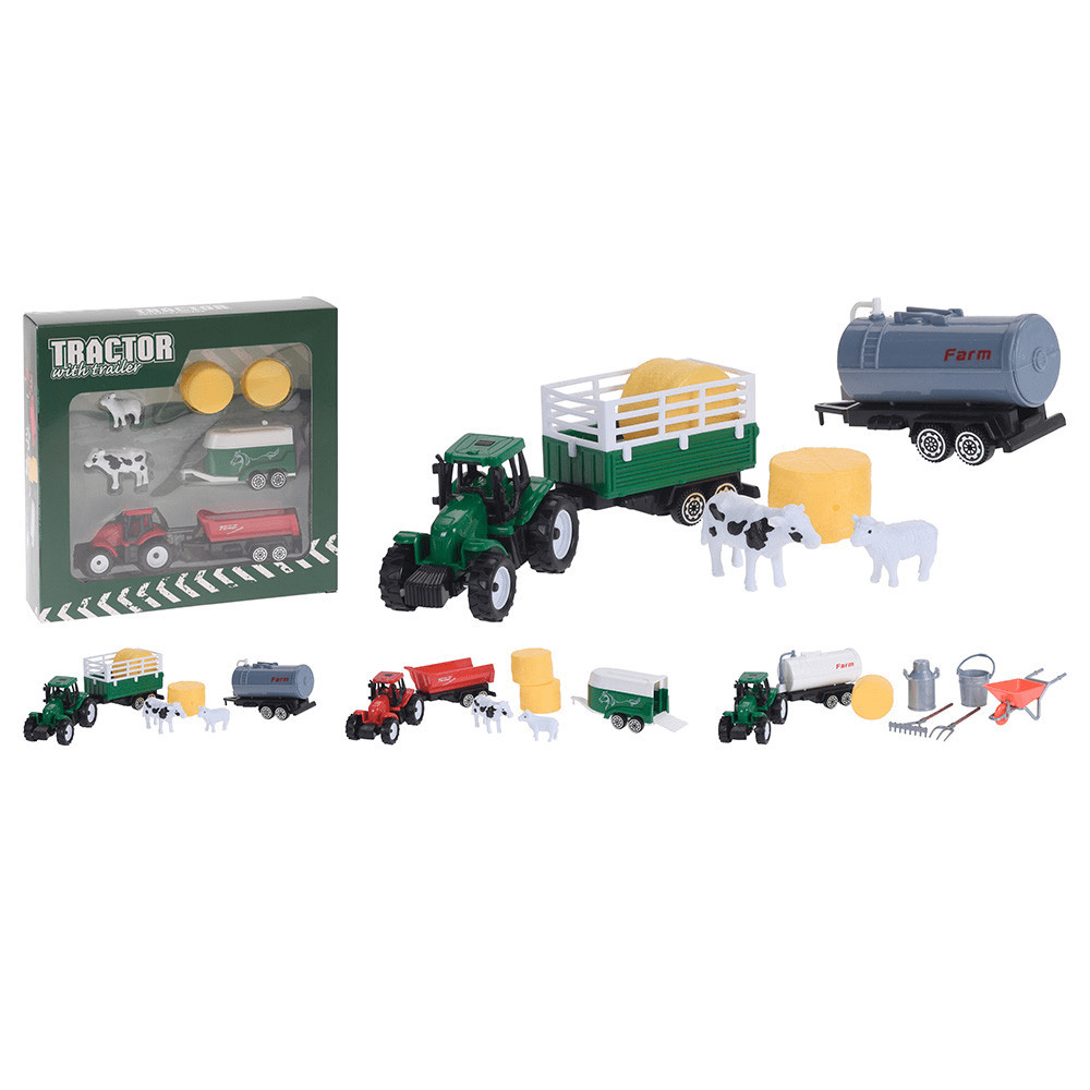 Alpha 55 Tracteur avec accessoires,modèles assortis