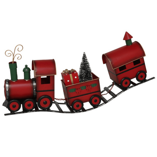 Alpha 55 Train en métal – Décoration de Noël élégante