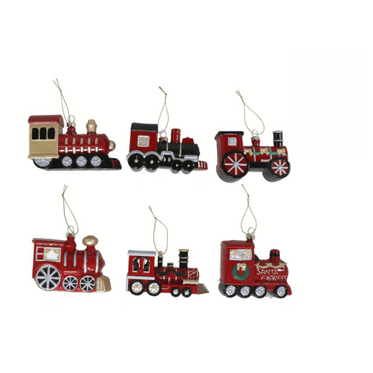 Alpha 55 Train en Plastique – Décoration Noël Classique