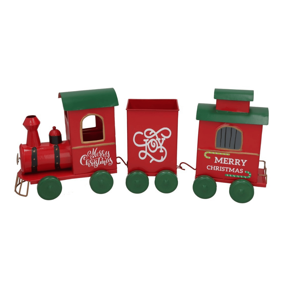 Alpha 55 Train Merry Christmas – Décoration de Noël festive